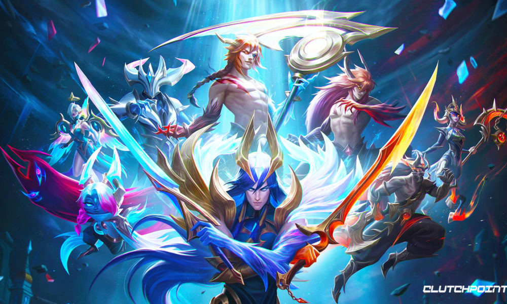 League of Legends Severing Fate - new Dawnbringer and Nightbringer skins
