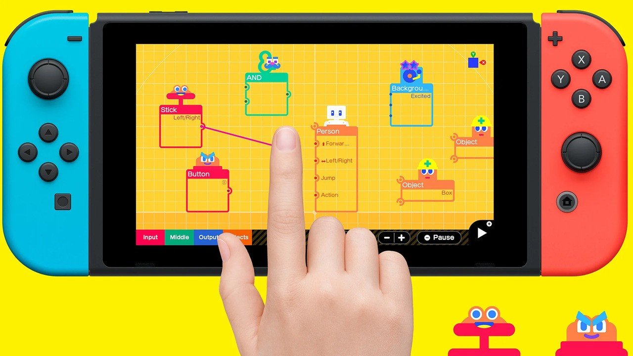 Zur Erinnerung: Die physische Veröffentlichung von Game Builder Garage in Europa startet heute