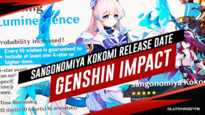 Genshin Impact, Sangonomiya Kokomi Veröffentlichungsdatum