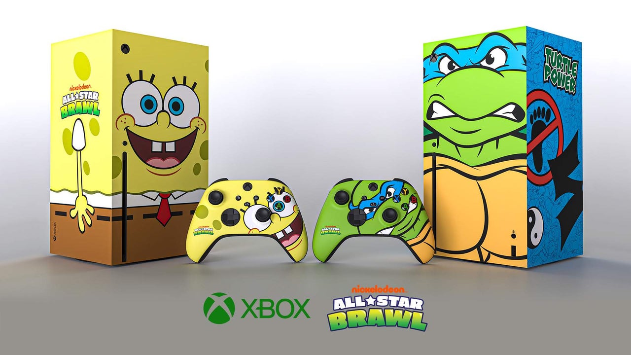 Nickelodeon All-Star Brawl hat uns ein SpongeBob Schwammkopf Xbox Series X geschenkt