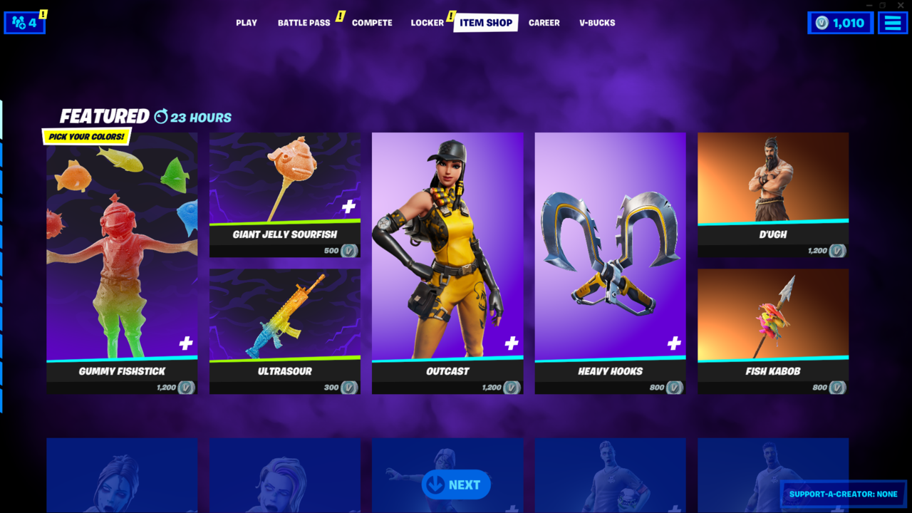 Was ist heute im Fortnite Item Shop – 16. Oktober 2021: Gummy Fishstick, Drum Solo Emote und mehr