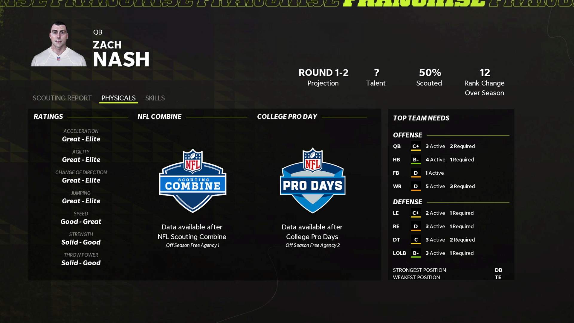 Madden NFL 22 Franchise-Modus