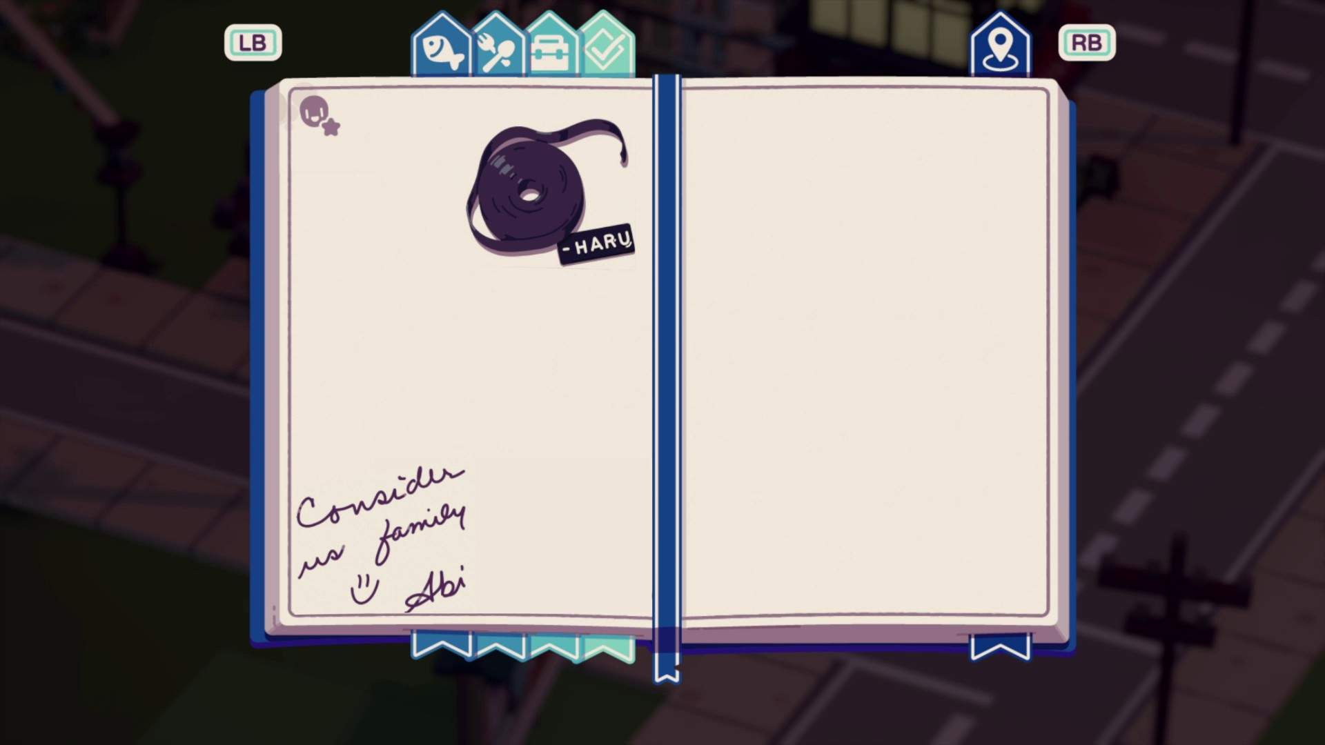 Moonglow Bay - Tagebuch-Screenshot