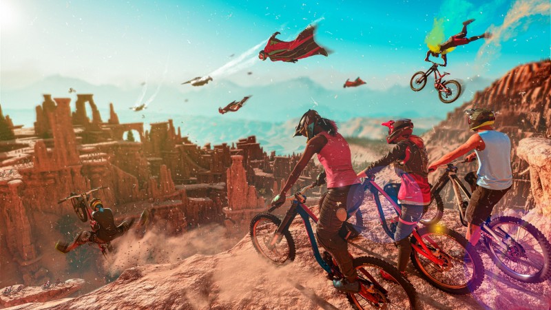 Ich möchte Riders Republic mögen, komme aber nicht über alles hinweg, was ich hasse