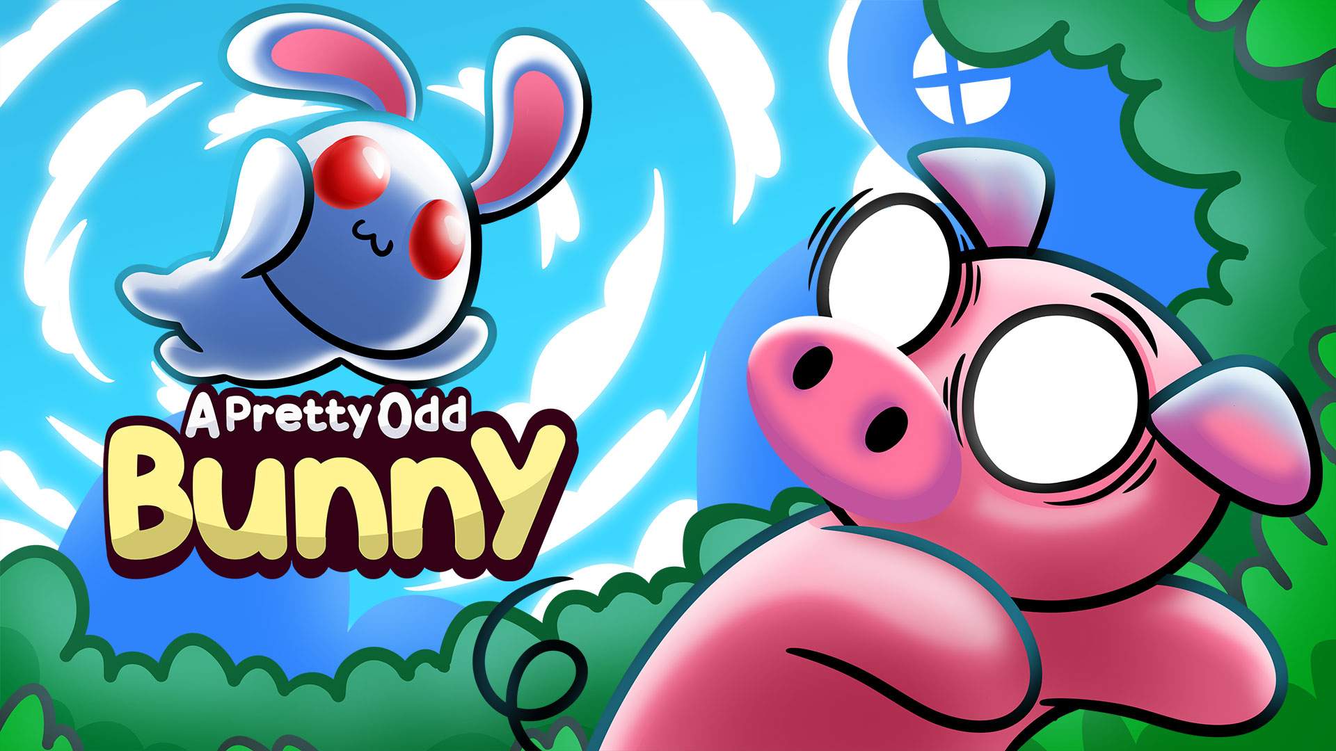 Video For A Cute Bunny with a Very Odd Diet – Can It Sneak Its Way to Its Next Meal?