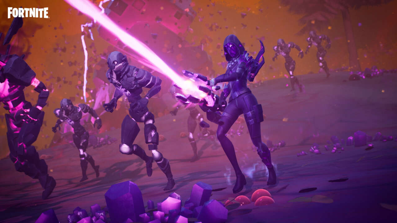 Fortnite December Crew Pack ist der Cube-Attentäter von der Seite