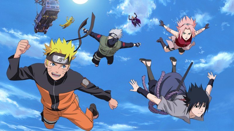 Naruto und seine Freunde Ninja treffen heute auf Fortnite