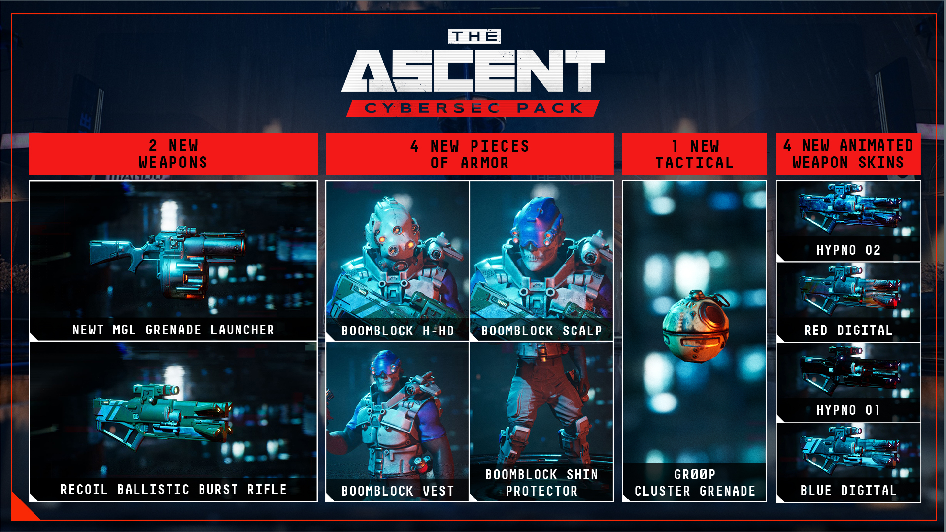 The Ascent veröffentlicht heute das erste kostenpflichtige DLC-Paket „CyberSec“
