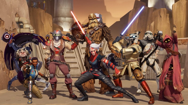 Werfen Sie einen ersten Blick auf Star Wars: Die wilden Charaktere der Jäger und den Kampf im Arena-Stil
