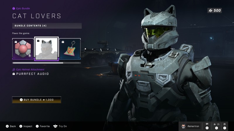 Katzenliebende Spartaner!  Das ist diese Woche im Shop von Halo Infinite
