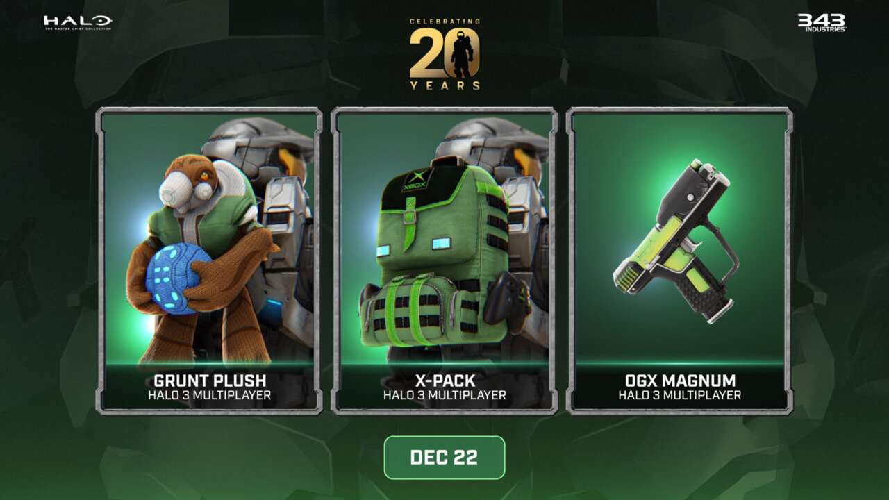 Halo: The Master Chief Collection bekommt heute einen ausrüstbaren Grunzer-Plüsch