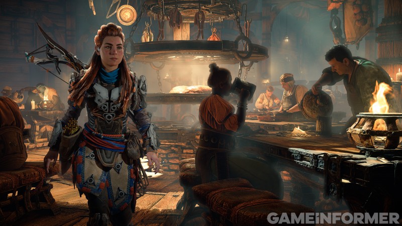 Diese fünf exklusiven Horizon Forbidden West Screens zeigen The Burrower and The Daunt