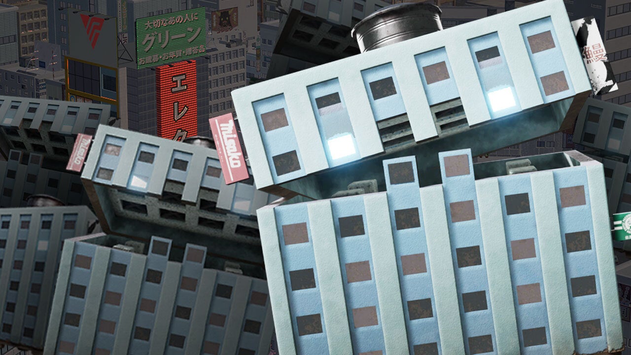 GigaBashs neueste Charakter-Enthüllung ist ein empfindungsfähiger Büroblock
