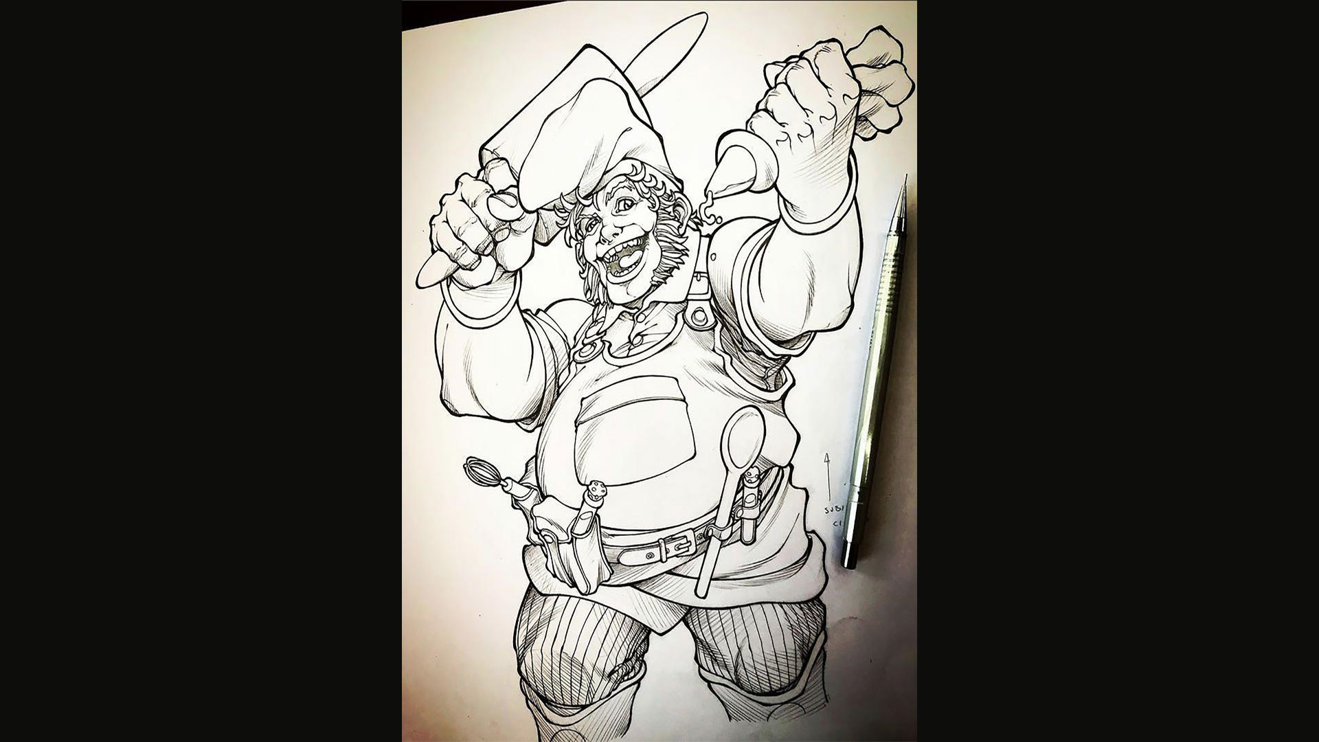 Carlos-Skizze