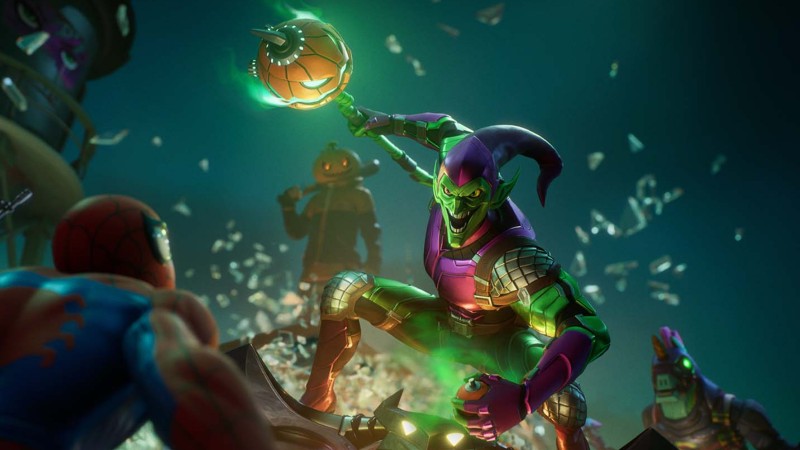 Fortnite: Spider-Man Nemesis Green Goblin ist in den Battle Royale geglitten