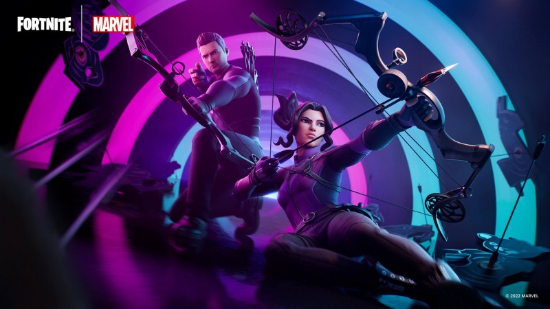 Marvels Hawkeye-Duo ist jetzt in Fortnite