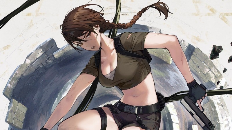 Sie können eine Reihe neu gestalteter Tomb Raider Box-Kunstdrucke kaufen, um aufstrebende weibliche Spieledesigner zu unterstützen