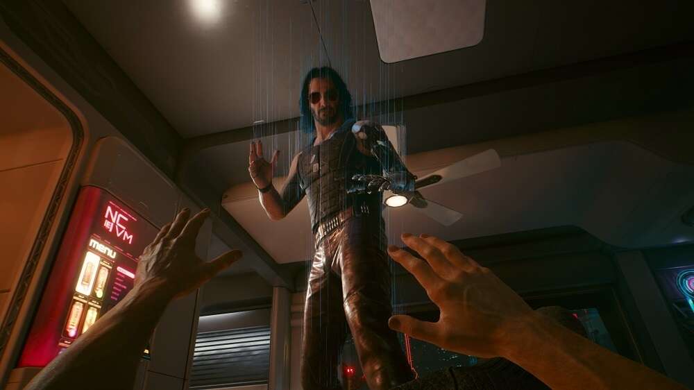 Sie können jetzt schicke Fotos als Teil der Romanzen von Cyberpunk 2077 erhalten