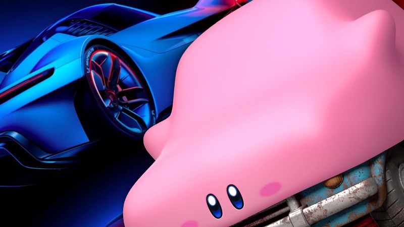 Wie würden die besten Autos von Gran Turismo 7 aussehen, wenn Kirby sie essen würde?