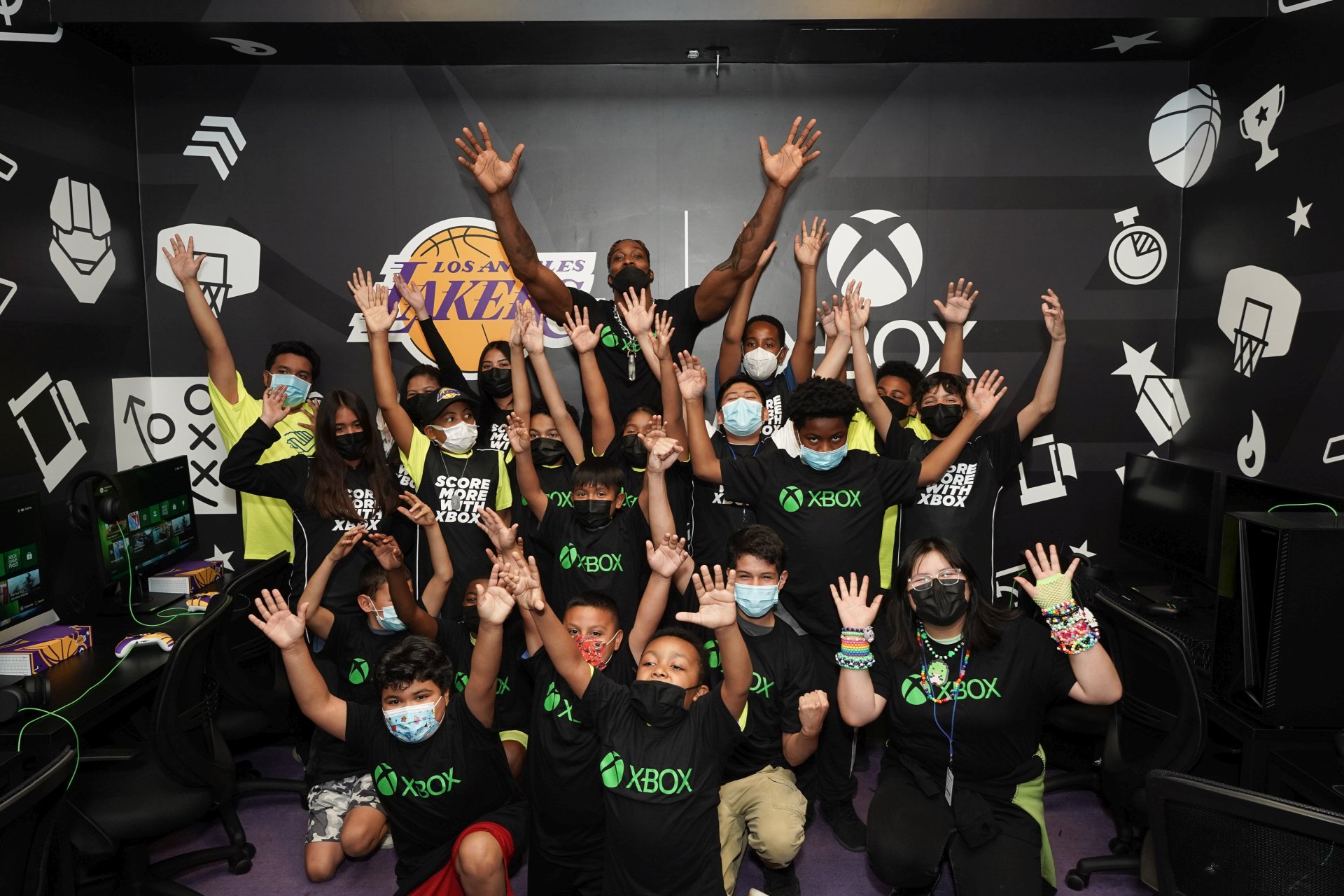 Xbox und Lakers – Traumraum