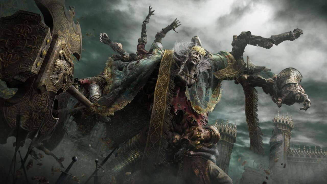 Elden Ring-Spieler schlägt Godrick The Grafted mit einem Controller aus Bananen