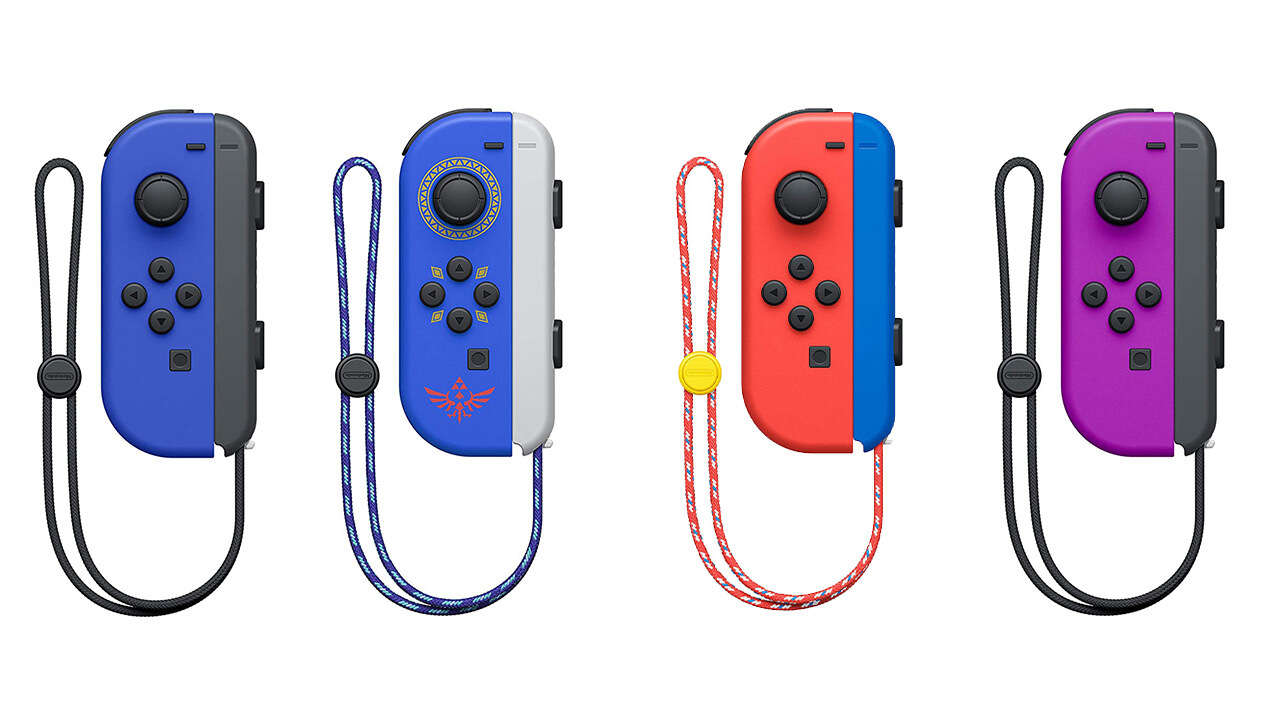 Alle bisher veröffentlichten Joy-Con-Farben für Nintendo Switch