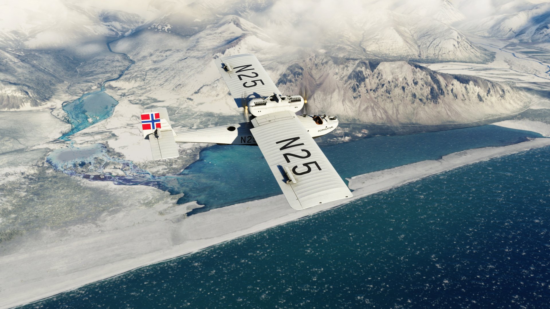 Microsoft Flight Simulator – Screenshot von Dornier Do J Wal