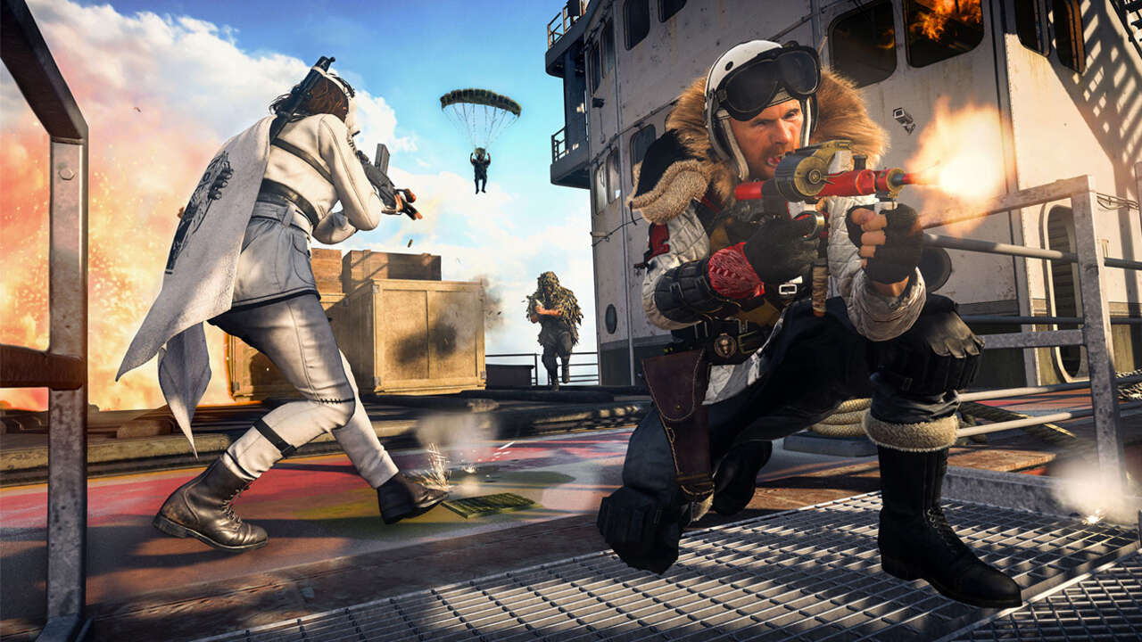 Das epische CoD Warzone-Spiel beinhaltet ein massives Gemetzel auf einer Landebahn
