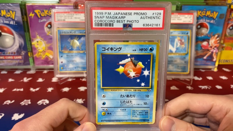 Eine extrem seltene Pokémon-Karte, von der es nur eine von 20 gibt, wurde bei einer Auktion für mehr als 100.000 $ verkauft