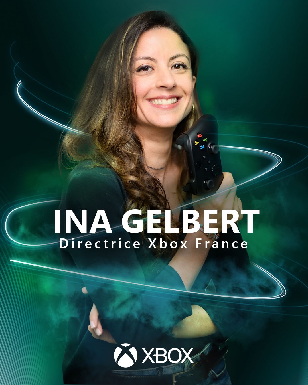 Ina Gelbert (Sie/Sie) Direktorin von Xbox Frankreich Region: Frankreich
