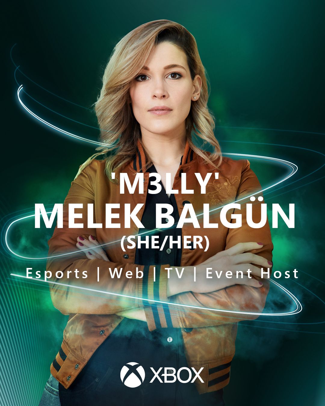 Melek Balgün (Sie/Ihr) Esports |  Web |  Fernseher |  Veranstaltungsregion: Deutschland, Österreich & Schweiz
