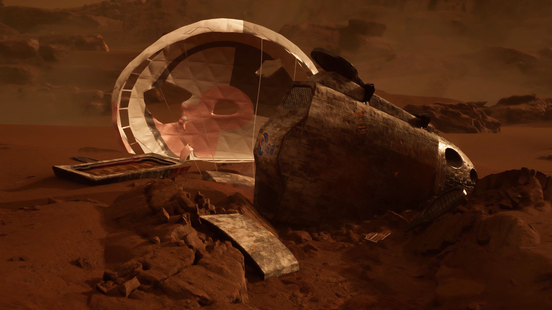 Liefern Sie uns einen Mars-Screenshot