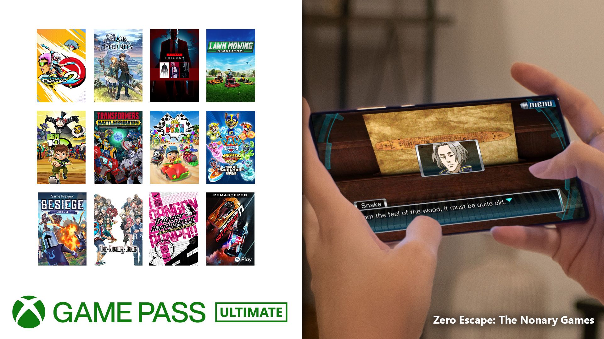 Xbox Game Pass Touch-Steuerung
