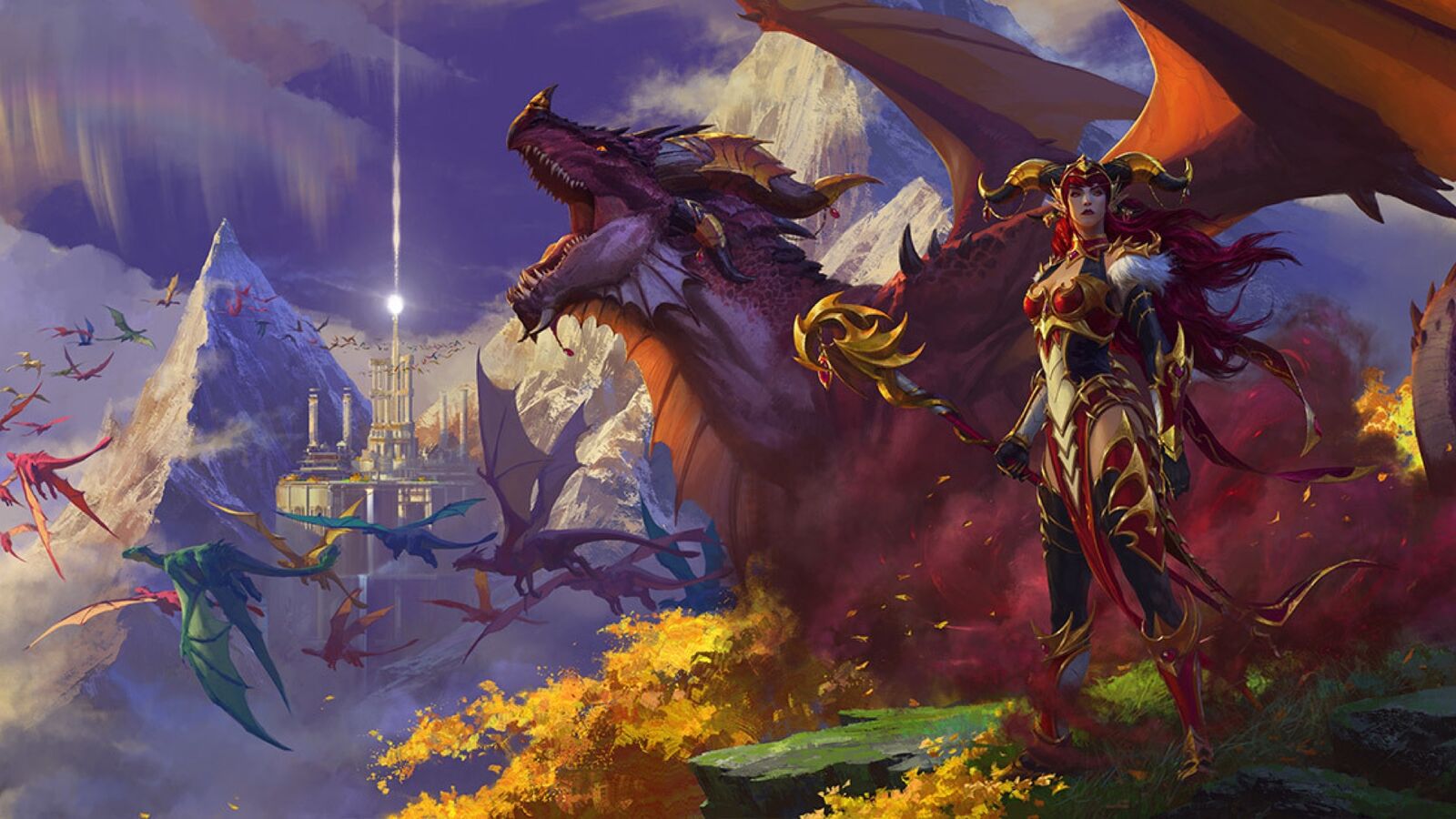 World of Warcraft Dragonflight-Erweiterung auf dem Weg zu den Dracheninseln mit neuem Rassen-Hybrid