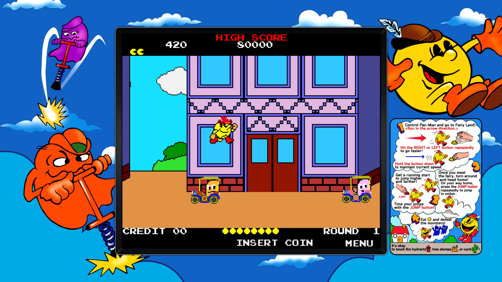 PAC-MAN MUSEUM+ Screenshot