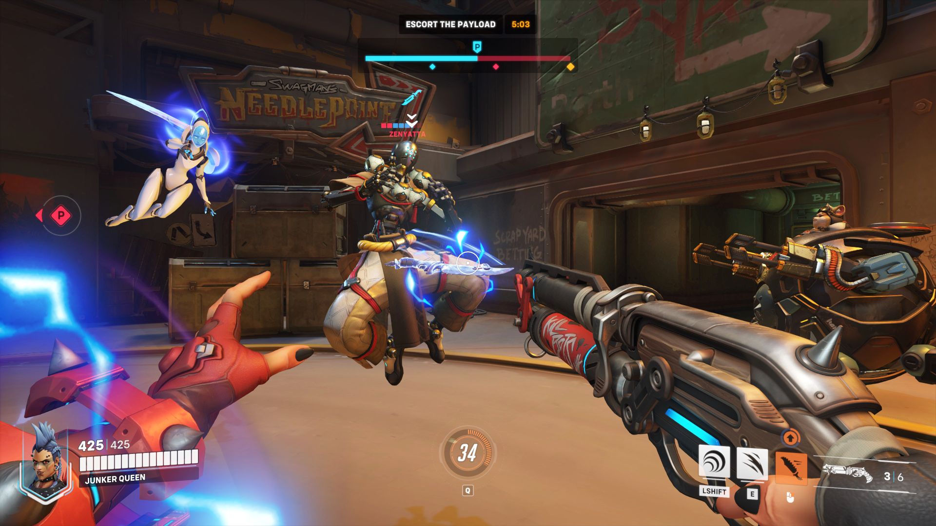 Bildschirmfoto von Overwatch 2
