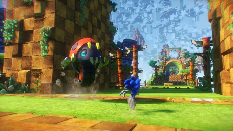 Die Cyber ​​Space Dimension von Sonic Frontiers bietet traditionelle Platforming-Stufen