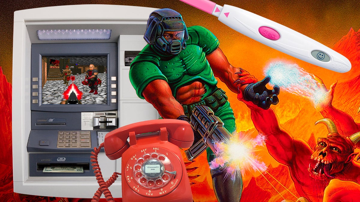 Die seltsamsten Geräte, die Doom spielen können, darunter ein LEGO-Stein und ein Geldautomat