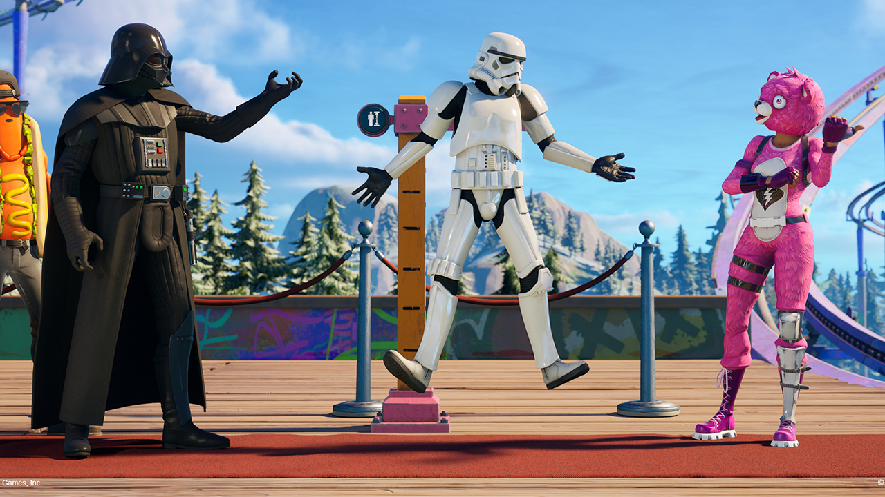 Fortnite Kapitel 3 Staffel 3: Vibin' enthält Darth Vader, Indiana Jones, Rideable Wolves und mehr