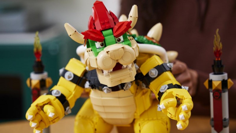 Lego enthüllt den bisher größten Super Mario Build und es ist kein anderer als Bowser
