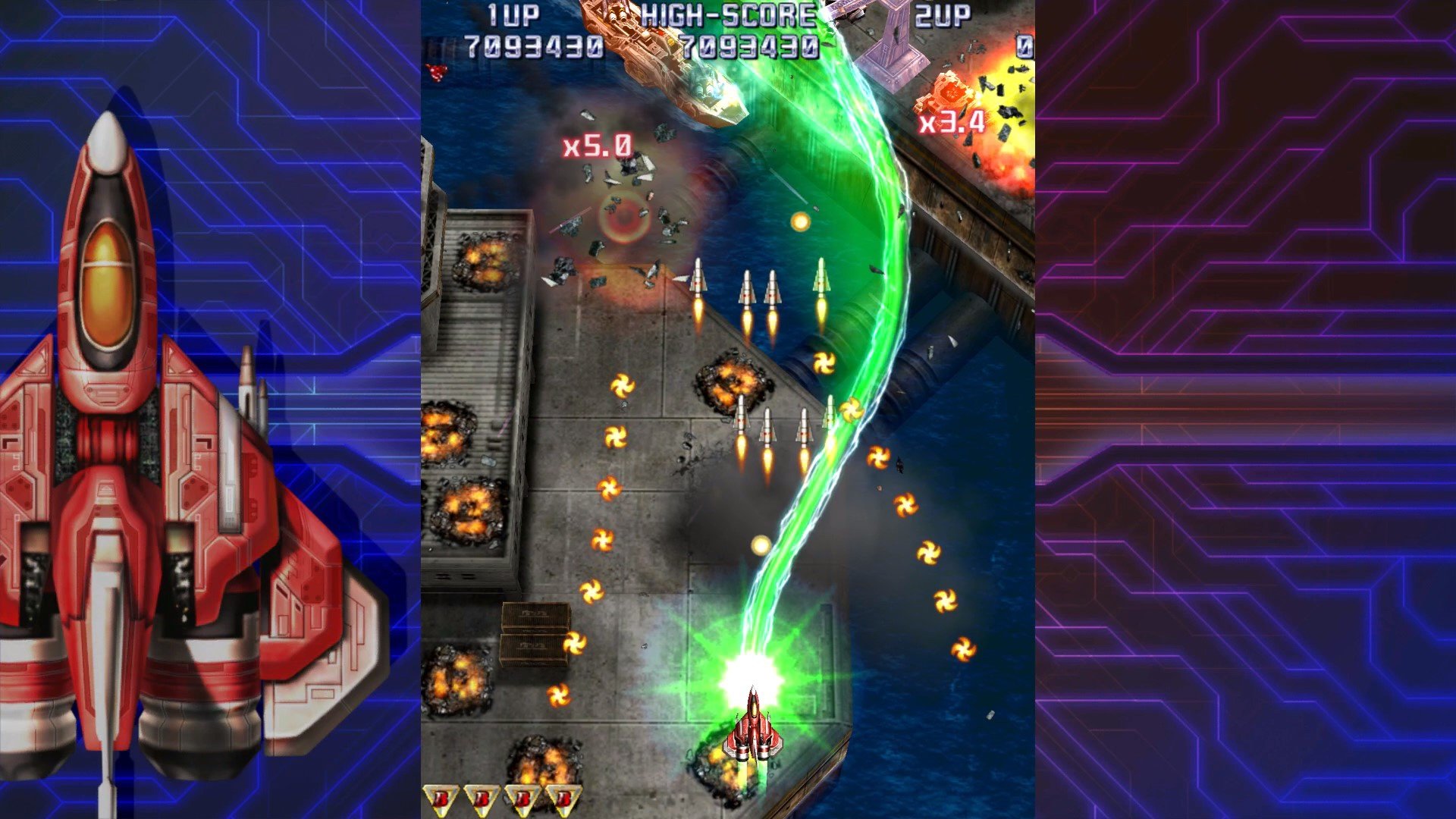 Raiden IV x Mikado Remix-Screenshot