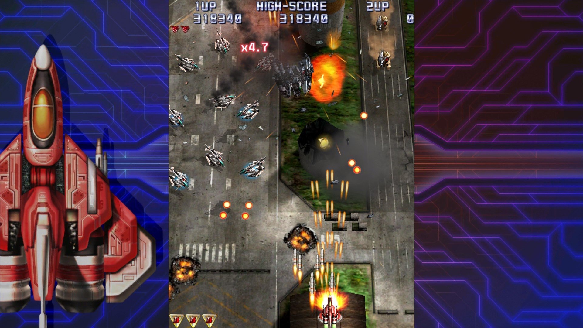 Raiden IV x Mikado Remix-Screenshot