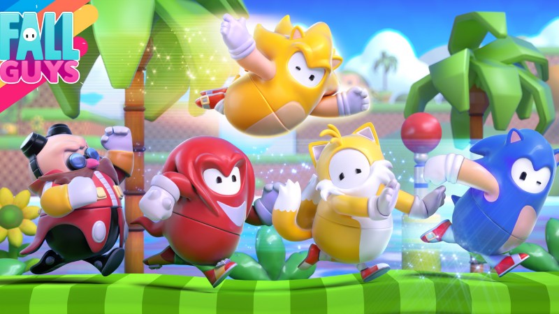 Sonic-Kostüme kehren ab dieser Woche in einem neuen Event zu Fall Guys zurück