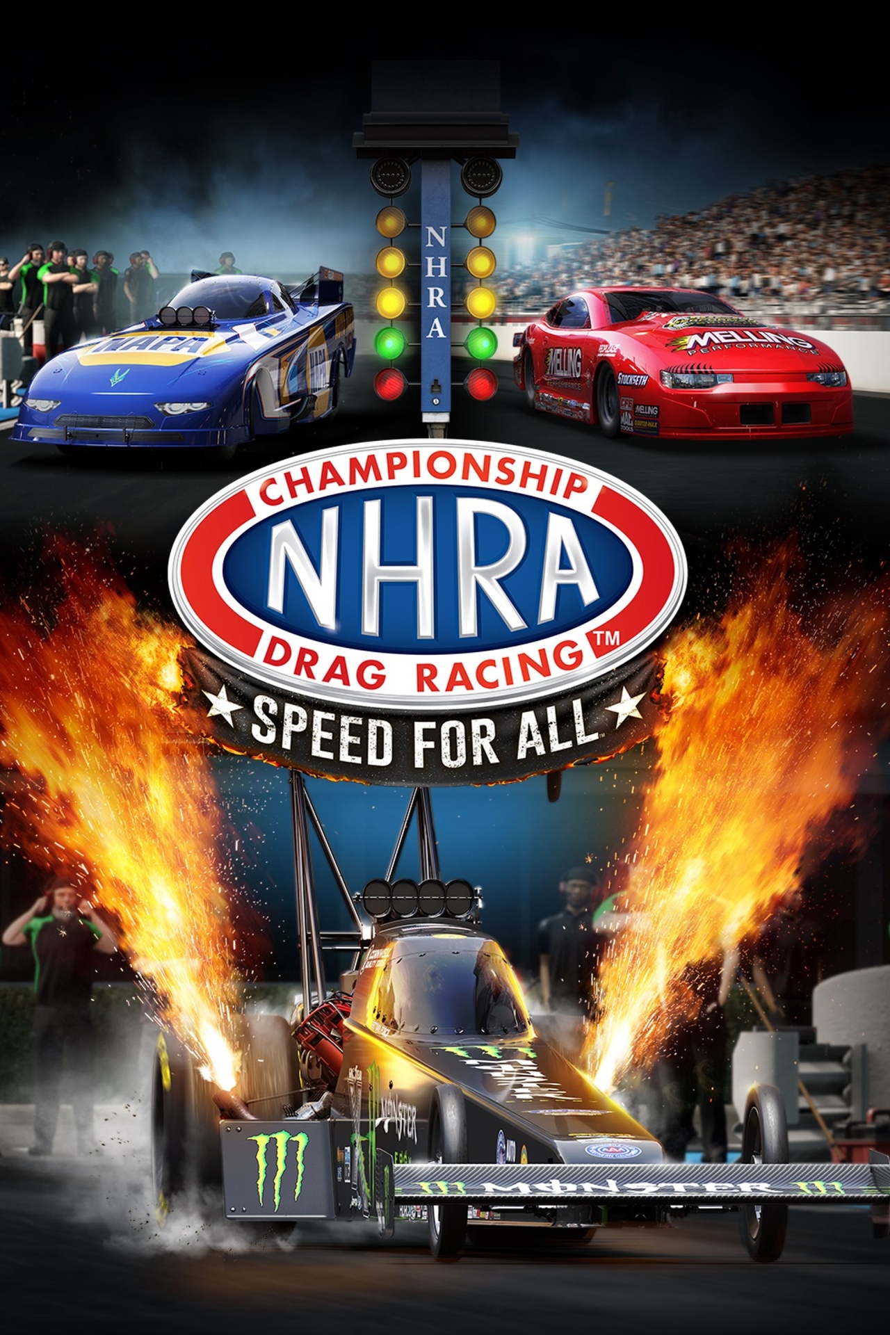 NHRA Drag Racing Box Art.-Nr