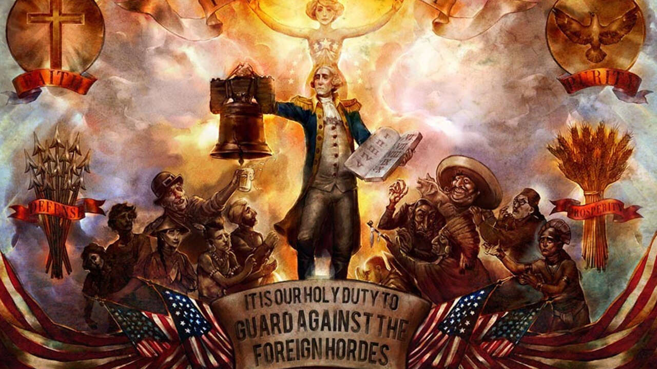 Bioshock Infinite verwandelt die amerikanische Religionsgeschichte in einen unsinnigen Alptraum