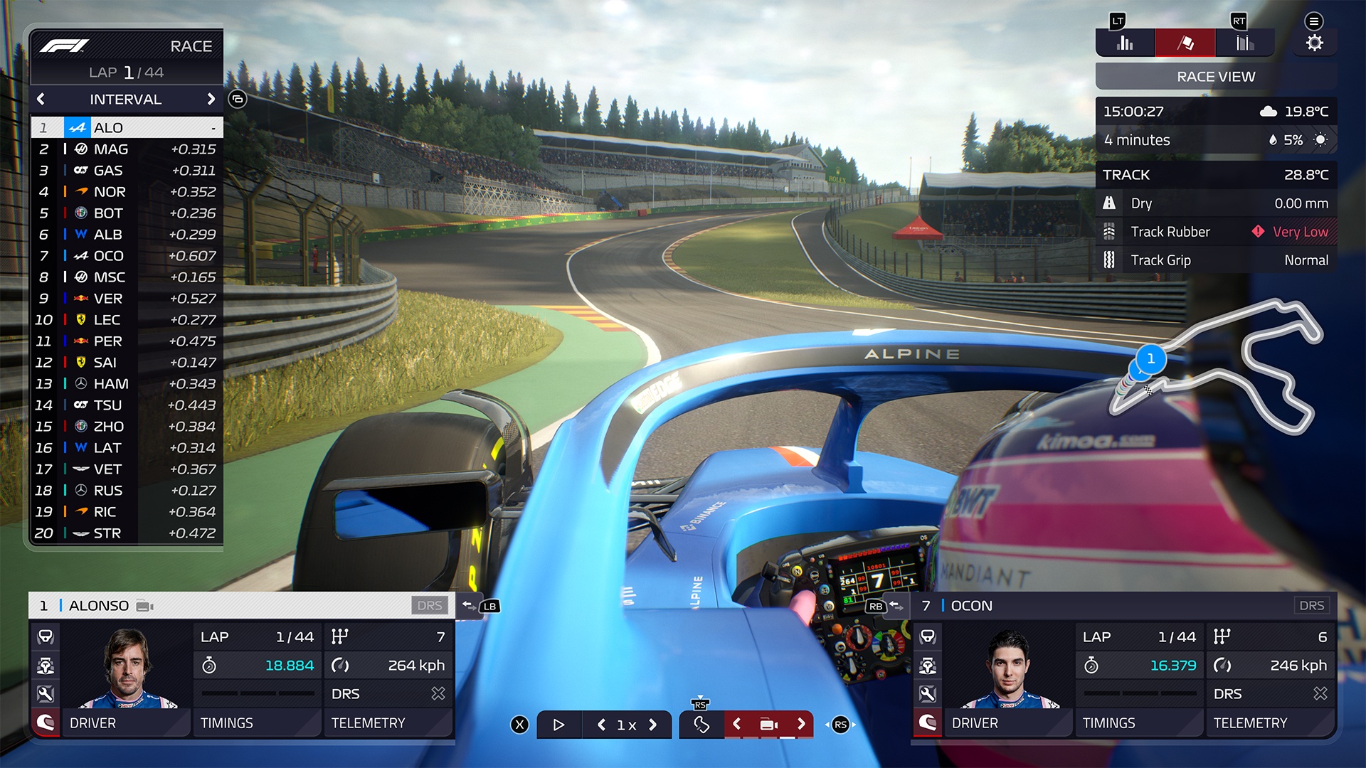 Screenshot von F1 Manager 2022