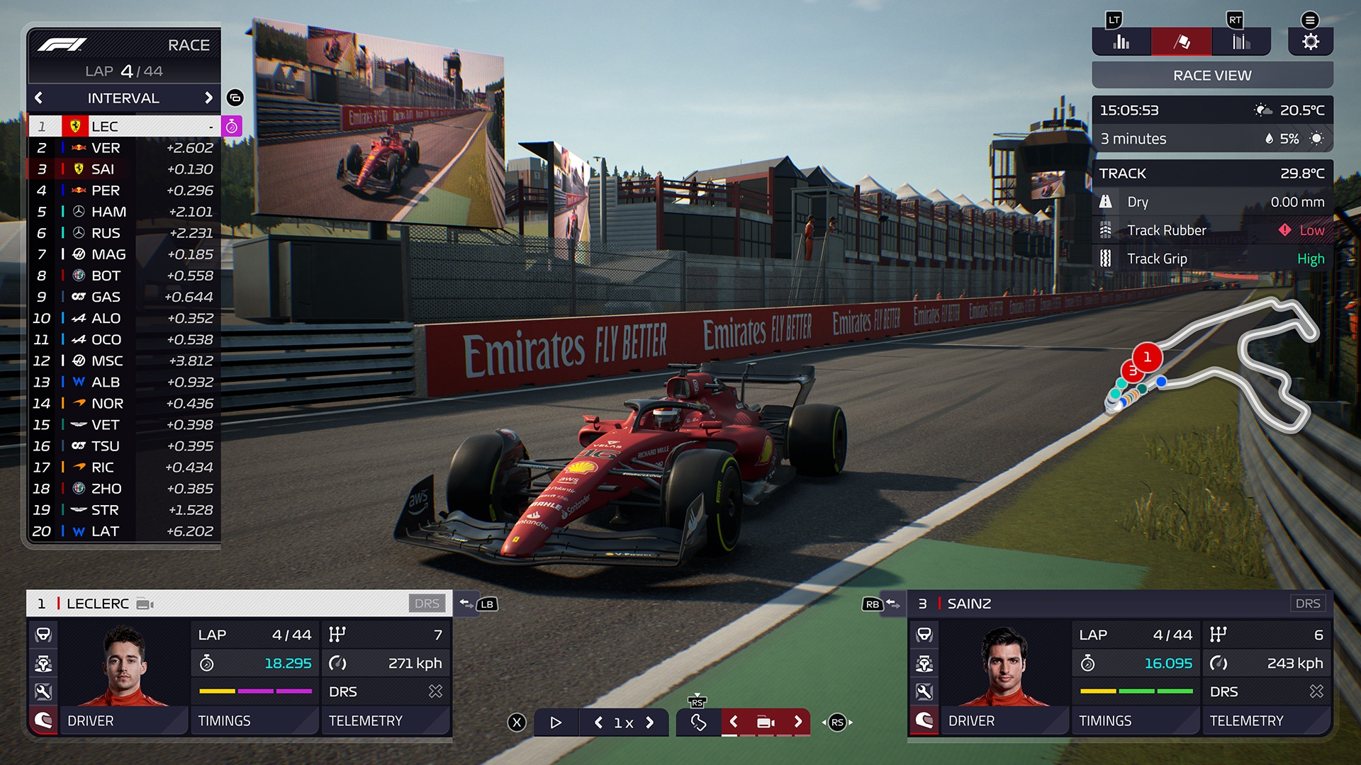 Screenshot von F1 Manager 2022