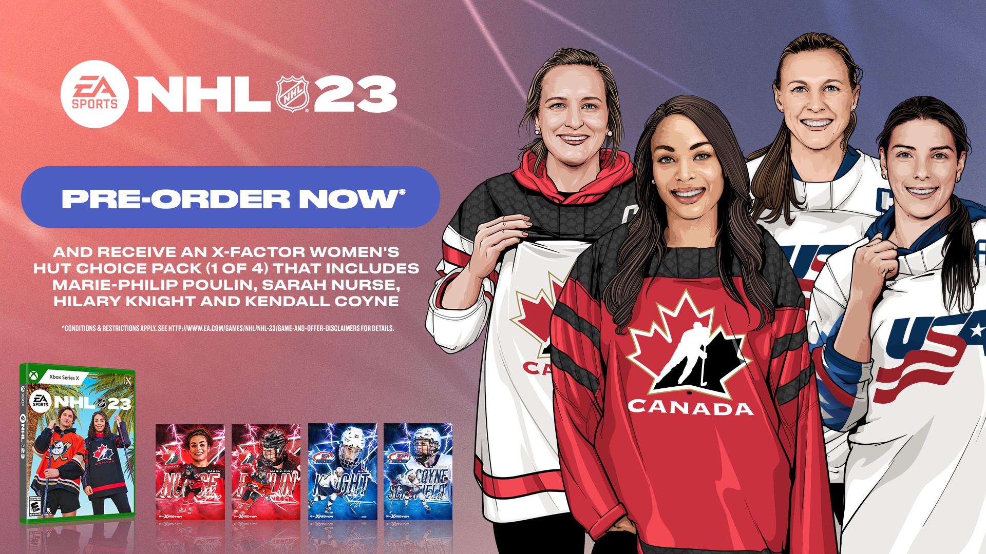 NHL 23 Vorbesteller-Folie