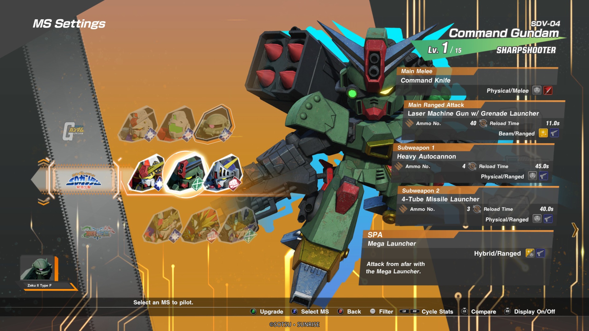 SD Gundam Battle Alliance-Screenshot