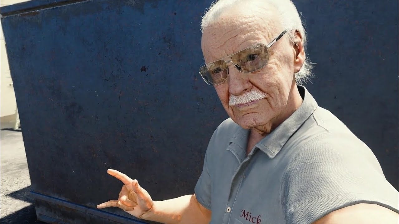 Marvels Spider-Man auf dem PC hat einen Mod, der Sie in einen Wallcrawling Stan Lee verwandelt